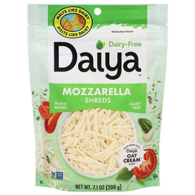 Daiya Dairy Free Mozzarella Style Vegan Cheese Shreds - 7.1 Oz - Image 2