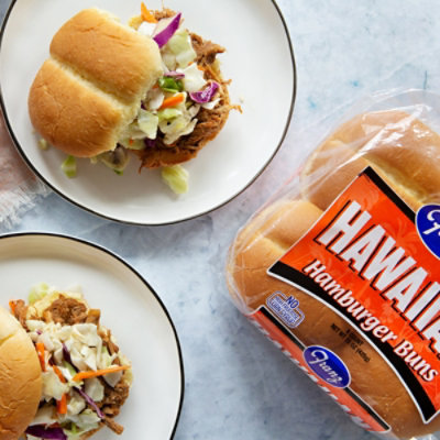 Franz Hamburger Buns Hawaiian 8 Count - 15 Oz - Image 2