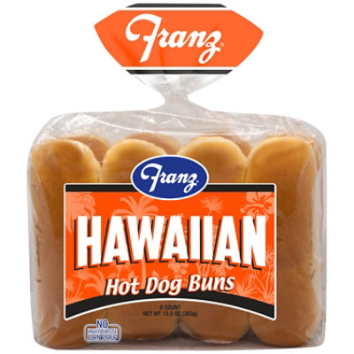 Franz Hot Dog Buns Hawaiian 8 Count - 15 Oz - Image 2