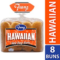 Franz Hot Dog Buns Hawaiian 8 Count - 15 Oz - Image 1
