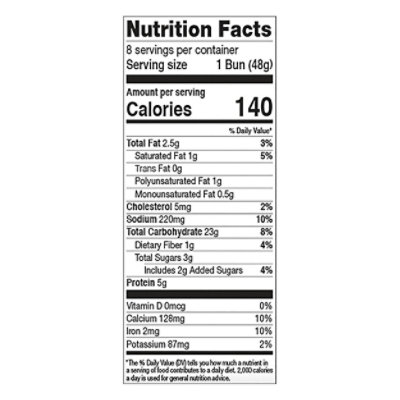 Franz Hot Dog Buns Hawaiian 8 Count - 15 Oz - Image 3