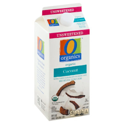  O Organics Organic Milk Coconutmilk Unsweetened - 64 Fl. Oz. 