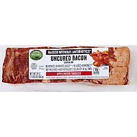 Open Nature Bacon Applewood Smoked Center Cut Uncured - 24 Oz - Image 2