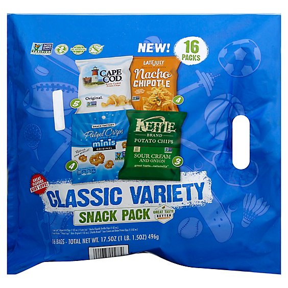 Cape Cod Classic Variety Pack - 16 Count