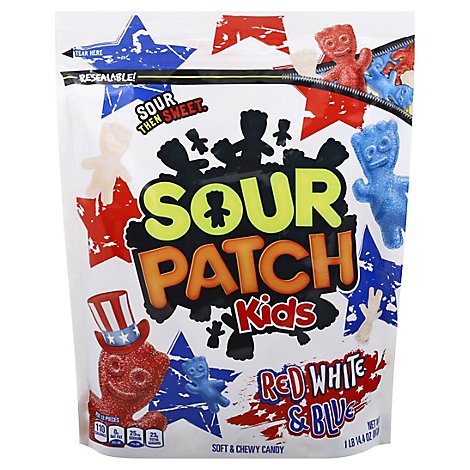 Sour Patch Kids Sour Then Sweet - 1.9 Lb