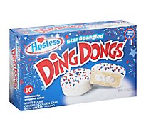 Hostess Ding Dongs Star Spangled Cakes 10 Count - 12.7 Oz
