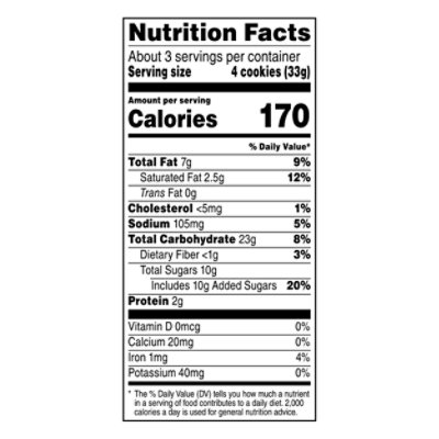 Grandmas Cookies Vanilla Flavored - 3.24 Oz - Image 4