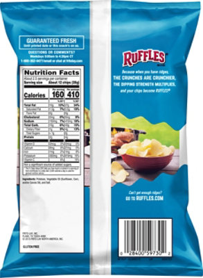 Ruffles Potato Chips Original - 2.62 Oz - Image 6