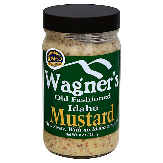 Wagners Old Fashioned Idaho Mustard - 8 Oz