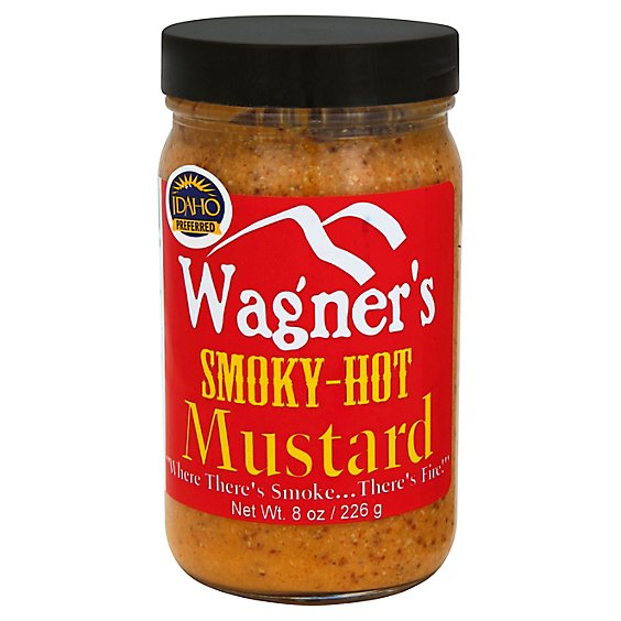 Wagners Smoky-Hot Mustard - 8 Oz