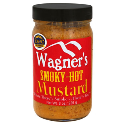 Wagners Smoky-Hot Mustard - 8 Oz
