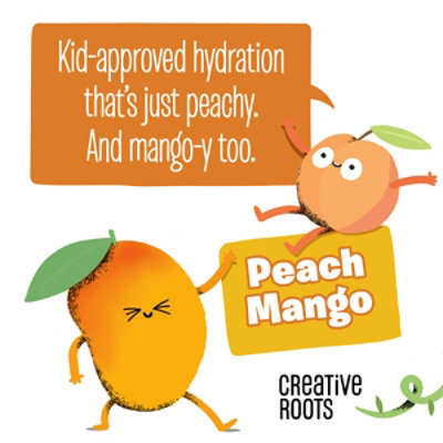 Creative Roots Peach Mango Naturally Flavored Coconut Water Beverage - 8.5 Fl. Oz. - Image 3