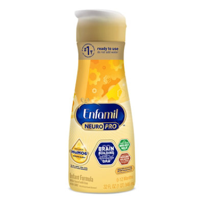 Enfamil NeuroPro Infant Formula Milk Based Liquid With Iron Ready to Use - 32 Fl. Oz. - Image 1