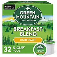 Green Mountain Coffee Roasters Breakfast Blend Coffee K Cup Pods - 32 Count - Image 1