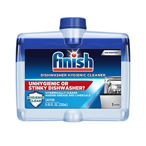 Finish Dishwasher Cleaner 5x Power Dual Action Bottle - 8.45 Fl. Oz.