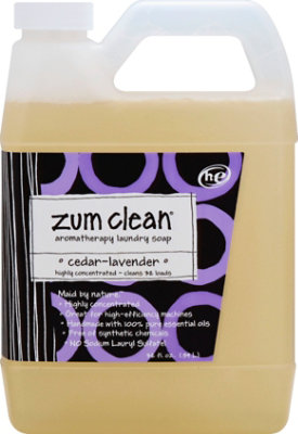 Zum Clean Laundry Soap 32 Oz Cedar Lavender - 32 Fl. Oz. - Image 2
