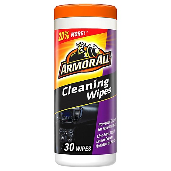 Armor All Cleaning Wipes - 30 Count