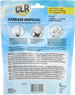 CLR Garbage Disposal Foaming Cleaner + Freshener Clean Scent Pouch - 5 Count - Image 5