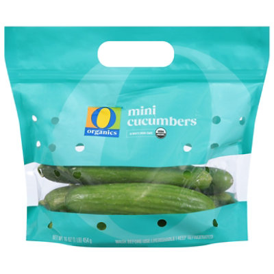 O Organics Cucumbers Mini - 16 Oz - Image 3