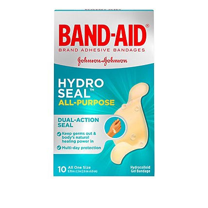 Bandaid All Purpose Hydro Seal - 10 Count - Image 2