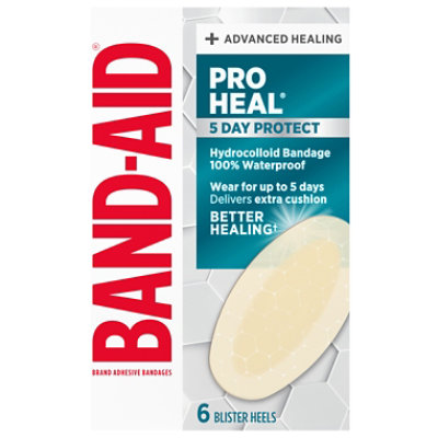 Bandaid Hydro Seal Blister Heel - 6 Count - Image 4