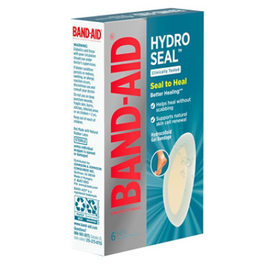 Bandaid Hydro Seal Blister Heel - 6 Count - Image 3