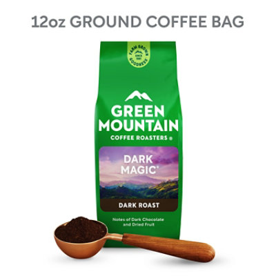 Green Mountain Coffee Roasters Dark Magic Dark Roast Ground Coffee Bagged - 12 Oz - Image 3