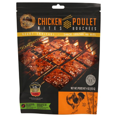 Healthee Bites Chicken Honey Teriyaki - 4 Oz