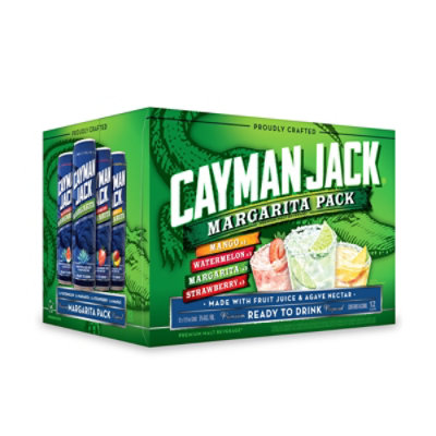 Cayman Jack Margarita Variety Pack in Cans - 12-12 Fl. Oz. - Image 1