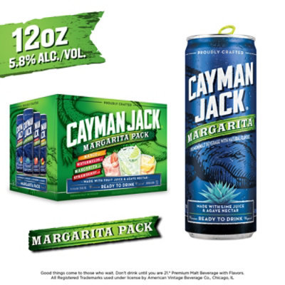 Cayman Jack Margarita Variety Pack in Cans - 12-12 Fl. Oz. - Image 5