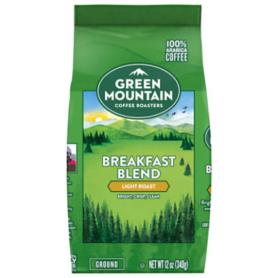 Green Mountain Coffee Roasters Breakfast Blend Light Roast Ground Coffee Bagged - 2 Oz - Image 4