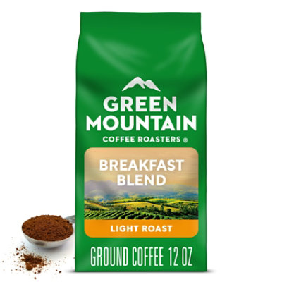 Green Mountain Coffee Roasters Breakfast Blend Light Roast Ground Coffee Bagged - 2 Oz - Image 1