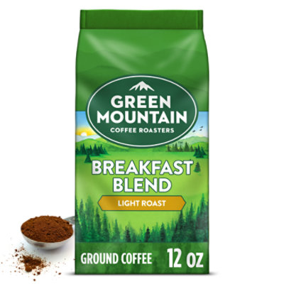 Green Mountain Coffee Roasters Coffee Ground Light Roast Breakfast Blend - 12 Oz
