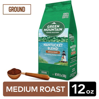 Green Mountain Coffee Roasters Nantucket Blend Medium Roast Ground Coffee Bagged - 12 Oz - Image 3