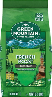 Green Mountain Coffee Roasters French Roast Dark Roast Ground Coffee Bagged - 12 Oz - Image 2
