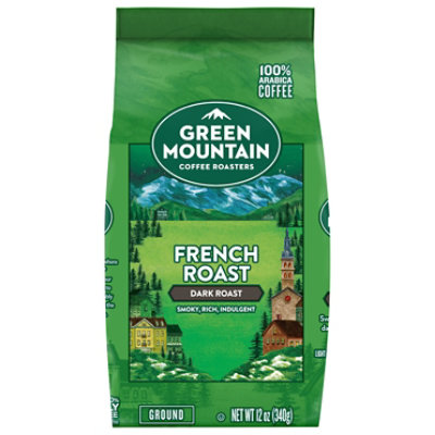 Green Mountain Coffee Roasters French Roast Dark Roast Ground Coffee Bagged - 12 Oz - Image 1