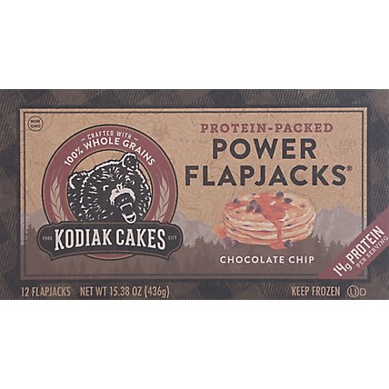 Kodiak Cakes Power Flapjacks Chocolate Chip 12 Count - 15.38 Oz - Image 2