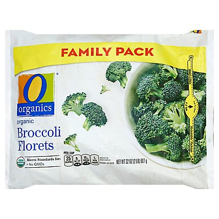 O Organics Broccoli Florets Family Pack - 32 Oz - Image 1