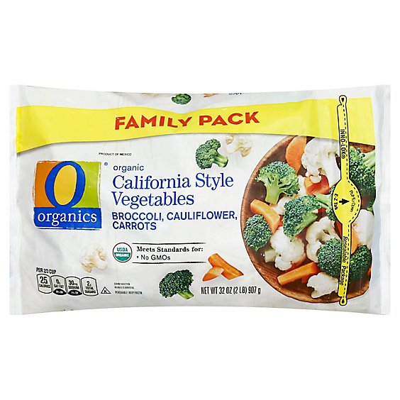O Organics California Style Veg Family Pack - 32 Oz
