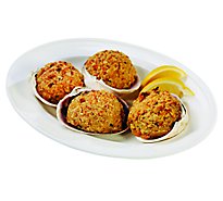 Seafood Service Counter Kitchens Seafood Gourmet Stuffed Clams 4 Ounces