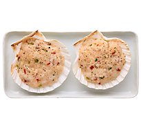 Seafood Service Counter Kitchens Seafood Gourmet Stuffed Scallops 4 Ounces