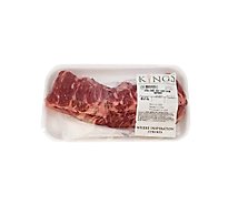 USDA Choice Beef Skirt Steak Service Case - 1.75 Lb
