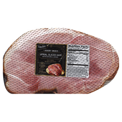 Signature Select Spiral Sliced Ham with Natural Juices - 10 Lbs.