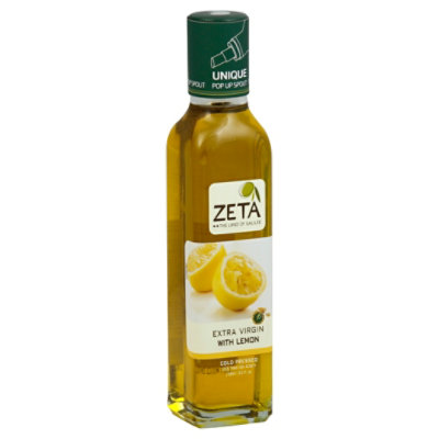 Zeta Oil Olive Extra Virgin With Lemon - 8.45 Oz - jewelosco