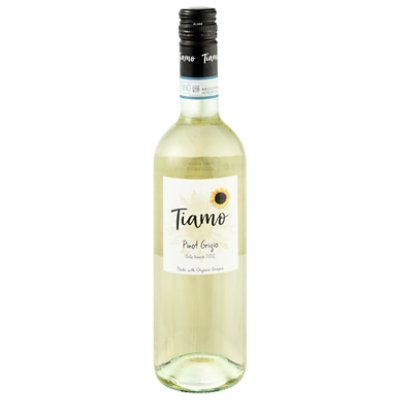 Tiamo Organic Pinot Grigio Wine - 750 Ml - Image 2