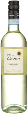 Tiamo Organic Pinot Grigio Wine - 750 Ml