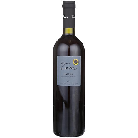 Tiamo Organic Barbera Wine - 750 Ml
