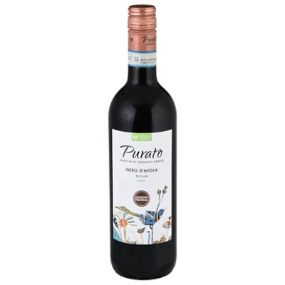 Purato Organic Nero Davola Wine - 750 Ml - Image 2