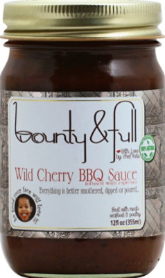 Bounty & Full Sauce Bbq Wild Cherry - 12 Oz - Image 2