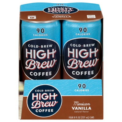 High Brew Coffee Cold-Brew Mexican Vanilla Pack - 4-8 Fl. Oz. - Image 3